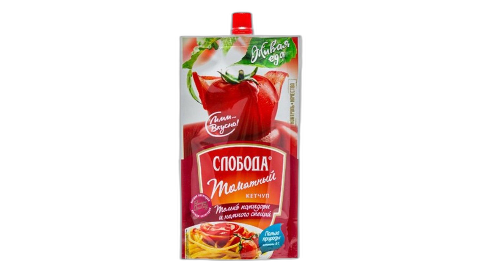 კეტჩუპი "სლობოდა" ტომატის (დოზატორით) 200 გრ, ცალი