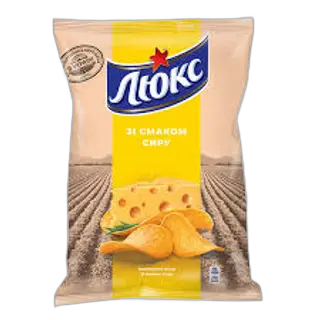 ჩიფსი "ლუქსი" ყველი 125 გრ 7622202224379