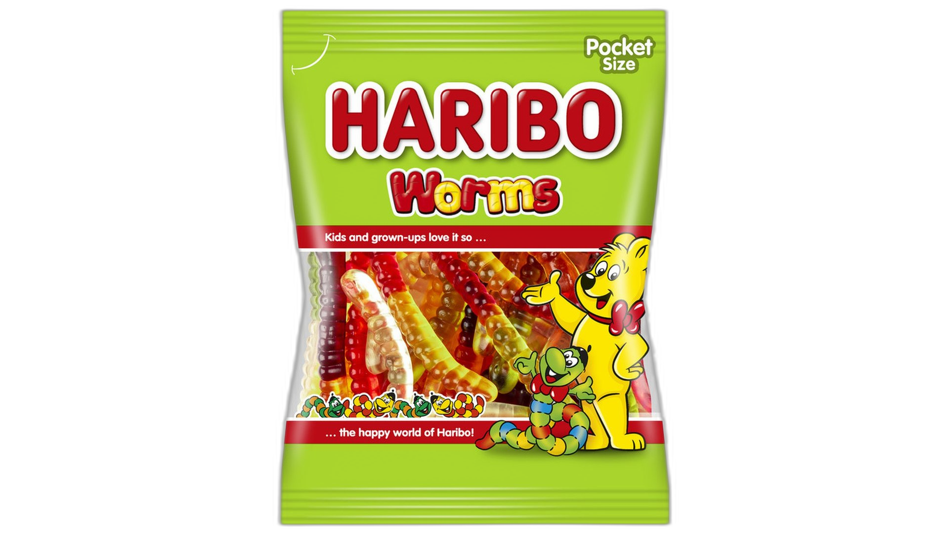 ჟელიბონი "ჰარიბო" მატლები 80 გრ / 9002975378000