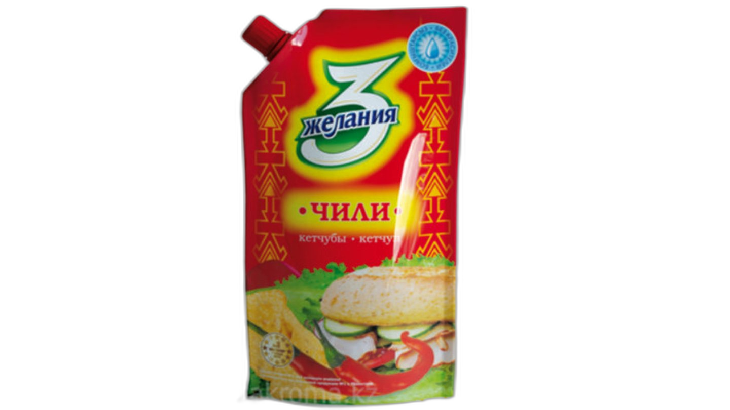 კეტჩუპი "3 ჟელანია" ჩილი (დოიპეკი) 250 გრ / 4870035002715