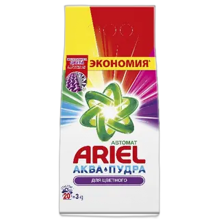 არიელი 3 კგ ფერადი სარეცხი ფხვნილი