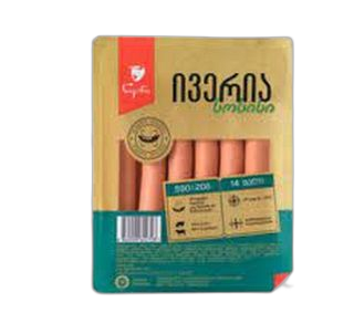 სოსისი ივერია "ნიკორა" 590 გრ / 4860009622728
