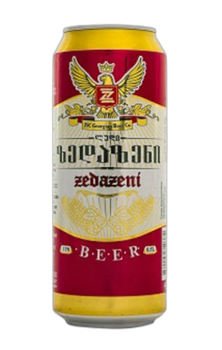 ლუდი "ზედაზენი" (ქილა) 450 მლ / 4860103353740