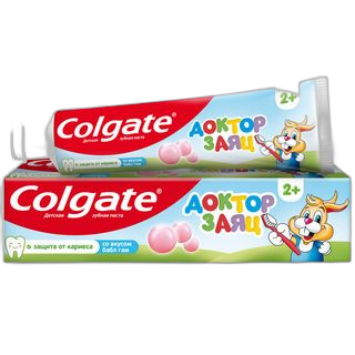 კბილის პასტა "ქოლგეითი" საბავშვო Bubble Gum 50 მლ / 4606144005381
