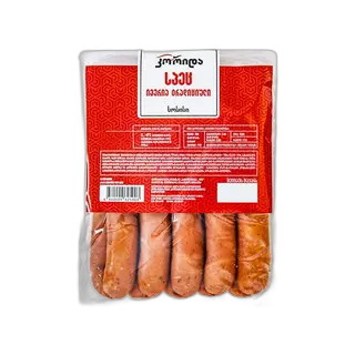 სოსისი სპეც ივერია ტრადიციული 500 გრ. კორიდა