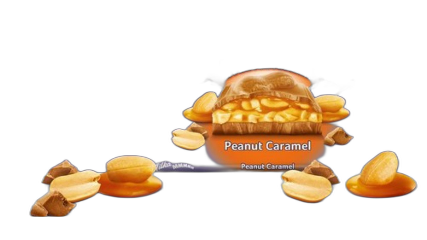 შოკოლადის ფილა "მილკა" მიწისთხილით და კარამელის შიგთავსით 276 გრ / 7622210694331