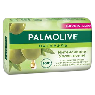 საპონი მყარი "პალმოლივი" Aloe&Olive 150 გრ / 8693495052764