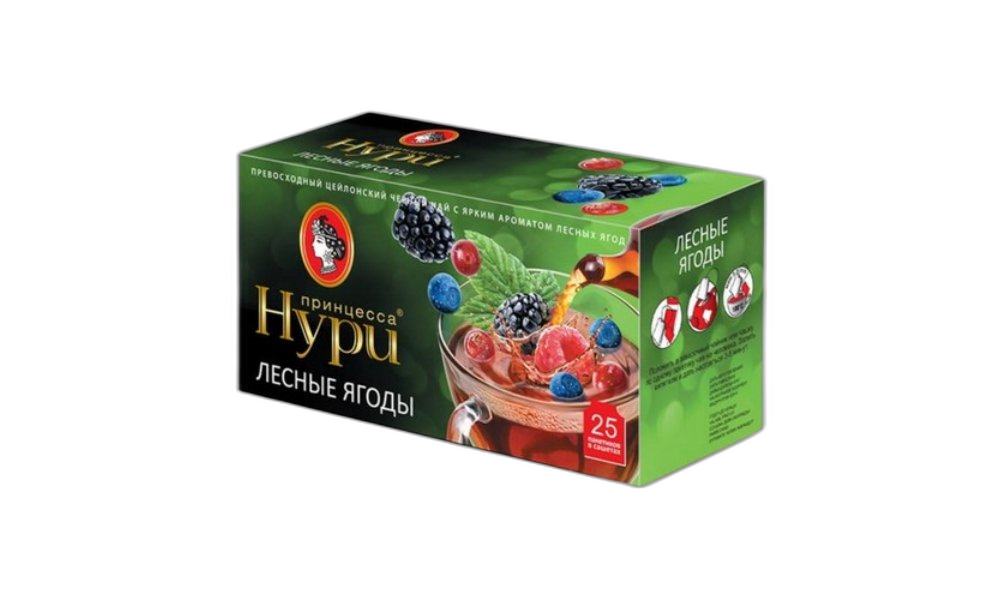 ჩაი "ნური" შავი კენკრა 1.5გრ*25 / 4605246004780