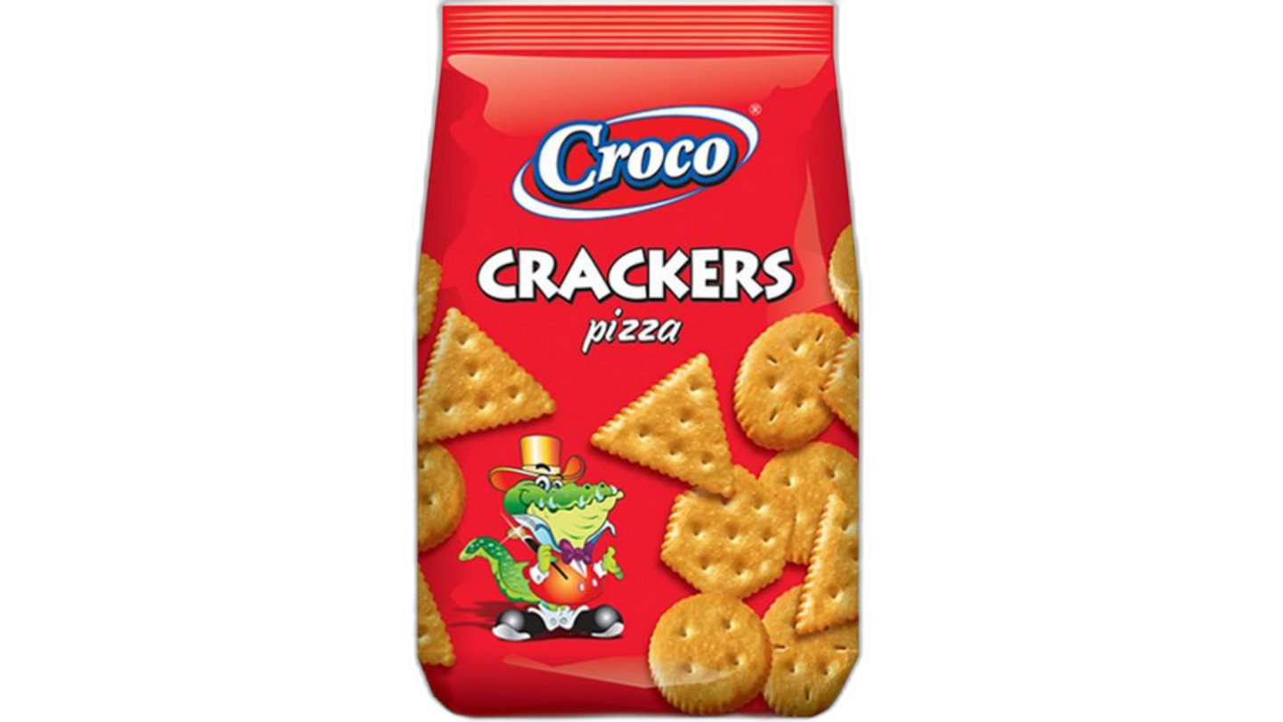 კრეკერი "კროკო" პიცის არომატით 100 გრ / 5941194000252