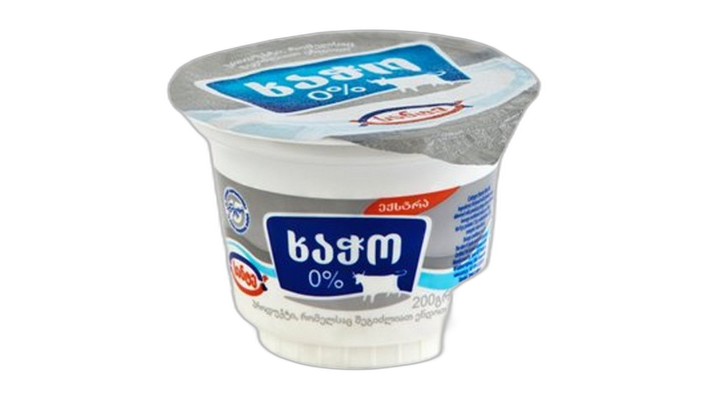 ხაჭო "სანტე" უცხიმო 0% 180 გრ / 4860051004022