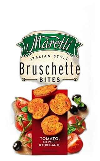 სუხარიკი "BRUSCHETTE" პომიდორი, ზეთისხილი, ორეგანო 140 გრ / 3800205877547