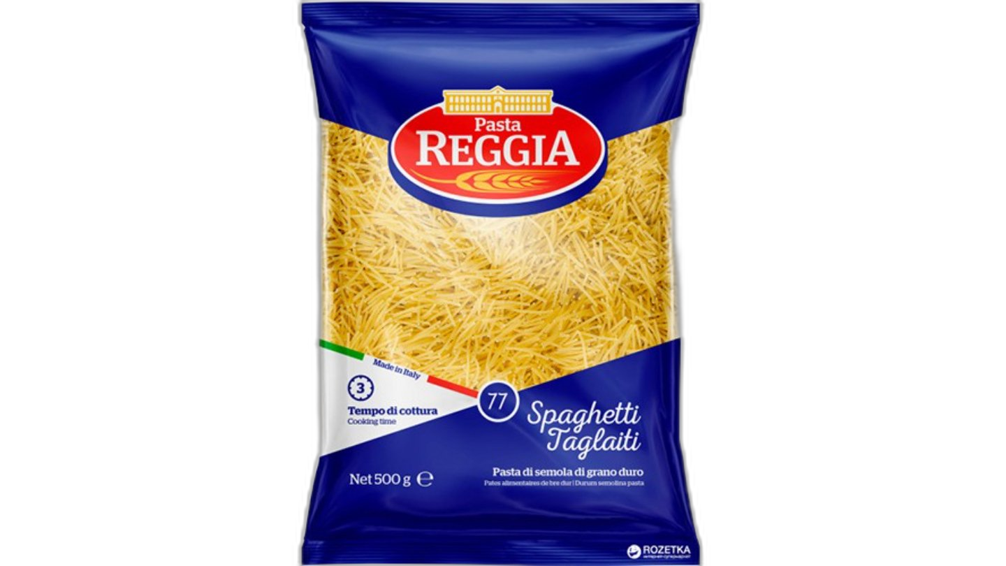 ვერმიშელი "რეჯია" 500 გრ / 8008857300771