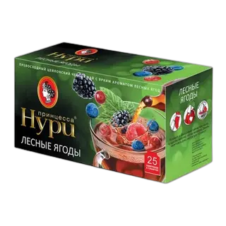 ჩაი "ნური" შავი კენკრა 1.5გრ*25 / 4605246004780