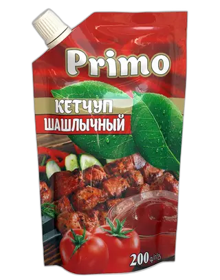 კეტჩუპი "პრიმო" სამწვადე 200 გრ / 4850011391224