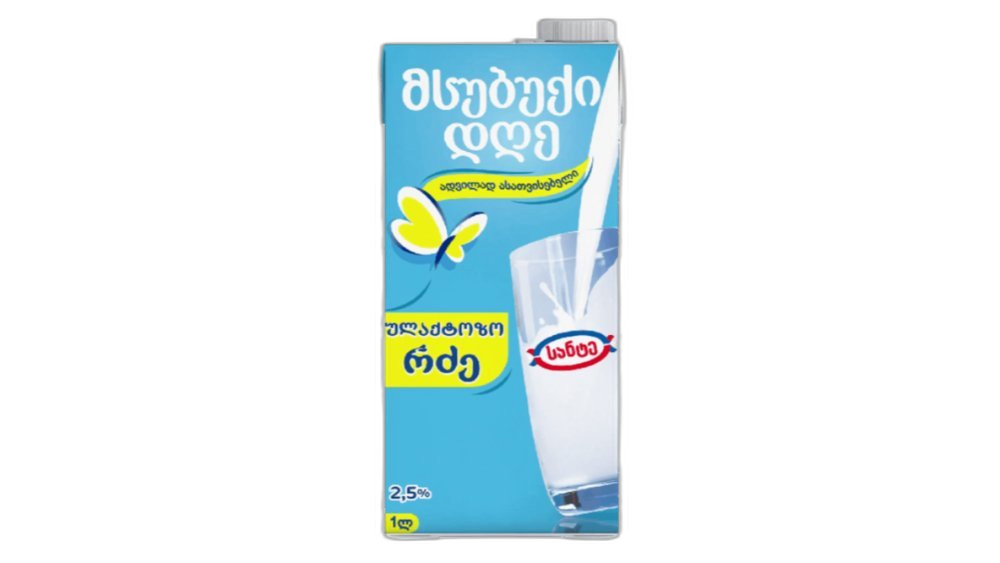 სანტე რძე ულაქტოზო 1ლ