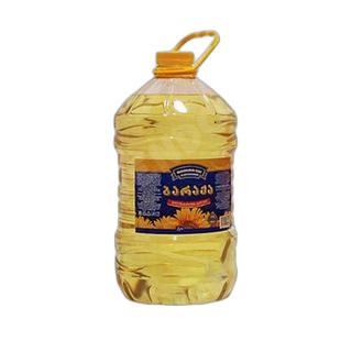 ზეთი მზესუმზირის "ბარაქა" 5 ლ / 4860101990589