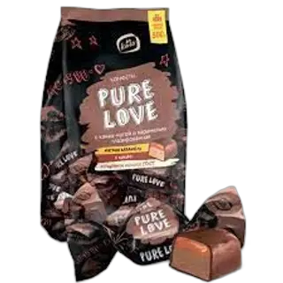 შოკოლადი "Pure Love" კაკაო-ნუგა 500 გრ / 4640003287747