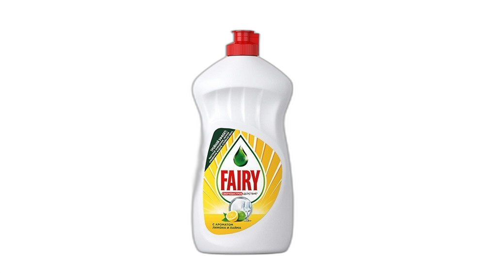 Fairy ჭურჭლის სარეცხი სითხე ლიმონი 450მლ
