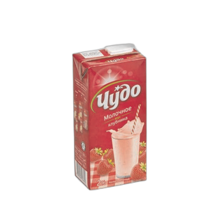 კოქტეილი "ჩუდო" მარწყვი 2% 200 გრ / 4600949010205