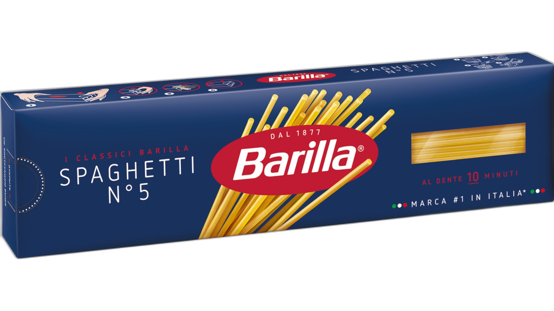 სპაგეტი "ბარილა" 450 გრ / 8076809576093