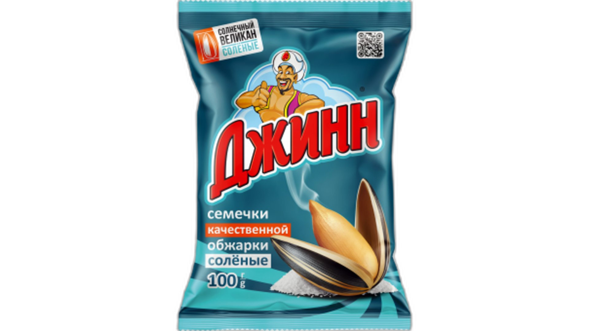 მზესუმზირა "ჯინი" გოლიათი მარილიანი 100 გრ 4630007401201