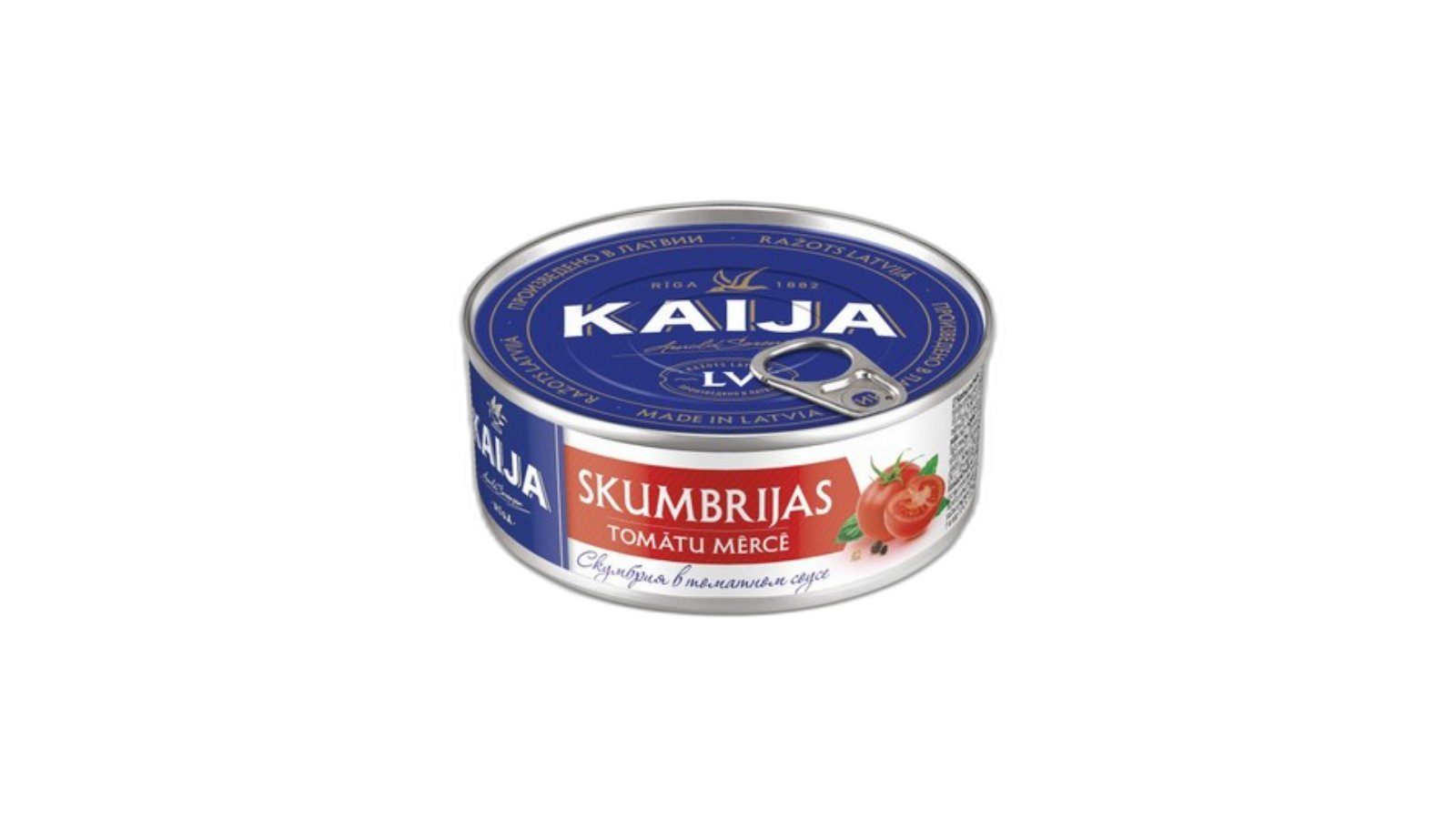 სკუმბრია "კაიჯა" ტომატში 240 გრ / 4751007731348