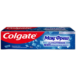 კბილის პასტა "ქოლგეითი" MaxFresh, Cool Mint ლურჯი 100 მლ / 5900273132154