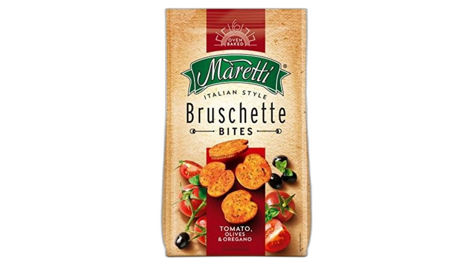 სუხარიკი "BRUSCHETTE" პომიდორი, ზეთისხილი, ორეგანო 140 გრ, ცალი
