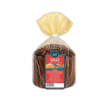 „პანე“ პასკა ქიშმიშით და შოკოლადის მინანქრით 520 გ