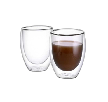 ჭიქა მინის, ორმაგი 400 მლ