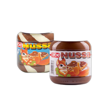 "ნუსა" შოკოლადის კრემი თხილით/"დუო" 400 გრ.