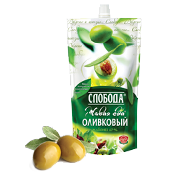 „სლობოდა“ მაიონეზი ზეთისხილის 67% 400 გ