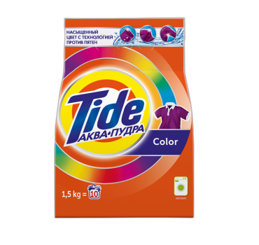 „ტაიდი“ სარეცხი ფხვნილი, ფერადი 1,5 კგ