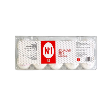„N1“ კვერცხი 1 კატ. 10 ც.