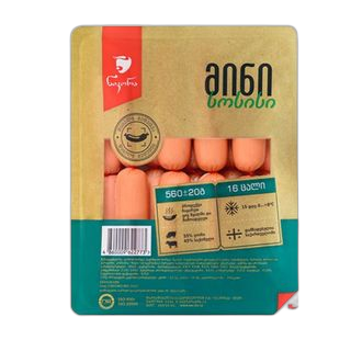 სოსისი რძიანი მინი 560გრ ნიკორა
