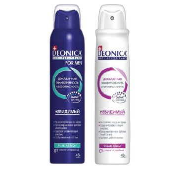 „დეონიკა“ დეოდორანტი, სპრეი 200 მლ