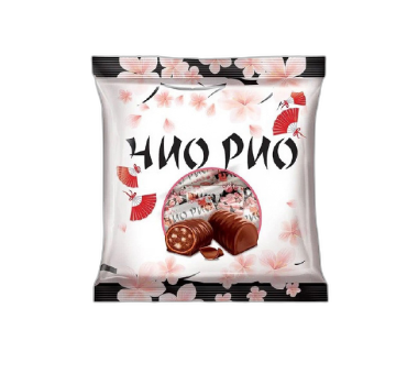 „იაშკინო“ შოკოლადის კანფეტი „ჩიო რიო“ თეთრი 500 გ