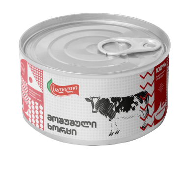 „სადილი“ ხორცის კონსერვი საქონლის 325 გ