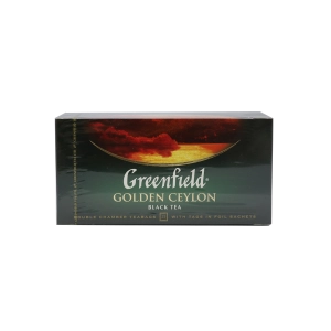 ჩაი შავი "გრინფილდი" ოქროს ცეილონი 2გრ*25ც