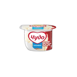 ხაჭოს დესერტი "ჩუდო" პლომბირი 5.8% 85გრ