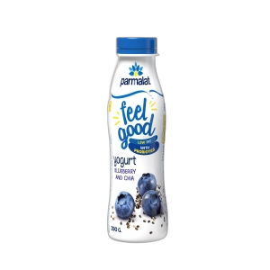 იოგურტი დასალევი "პარმალატი" მოცვი ჩია პრობიოტიკებით 290გრ