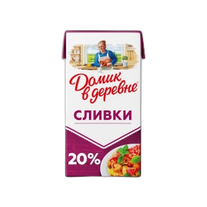 ნაღები რძის "დომიკ ვ დერევნე" 20% 480გრ