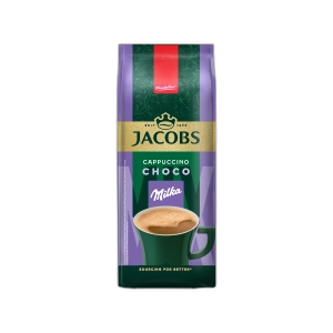 ყავა ხსნადი "იაკობსი" მილკა კაპუჩინო 500 გრ