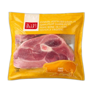 ხორცი გაყინული "გრაკო" ღორის ძვლიანი 1000გრ