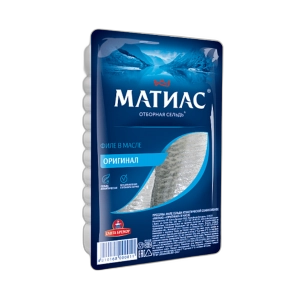 თევზი "სანტა ბრემორი" ქაშაყის ფილე ორიგინალური 250გრ