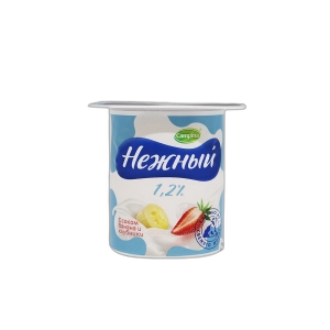 იოგურტის პროდუქტი "ნეჟნი" მარწყვის  1,2% 100გრ