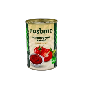 კონსერვი პომიდვრის პასტა "ნოსტიმო" 410გრ