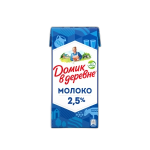 რძე "დომიკ ვ დერევნე" ულტრაპასტერიზებული 2,5% 950მლ