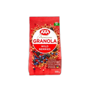 მიუსლი "აქსა" თაფლი და კენკრა 330გრ