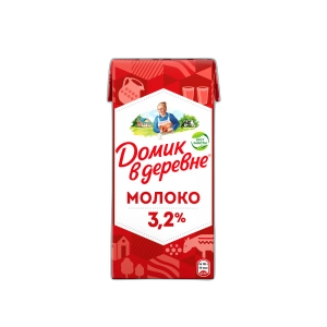 რძე "დომიკ ვ დერევნე" ულტრაპასტერიზებული 3,2% 950მლ